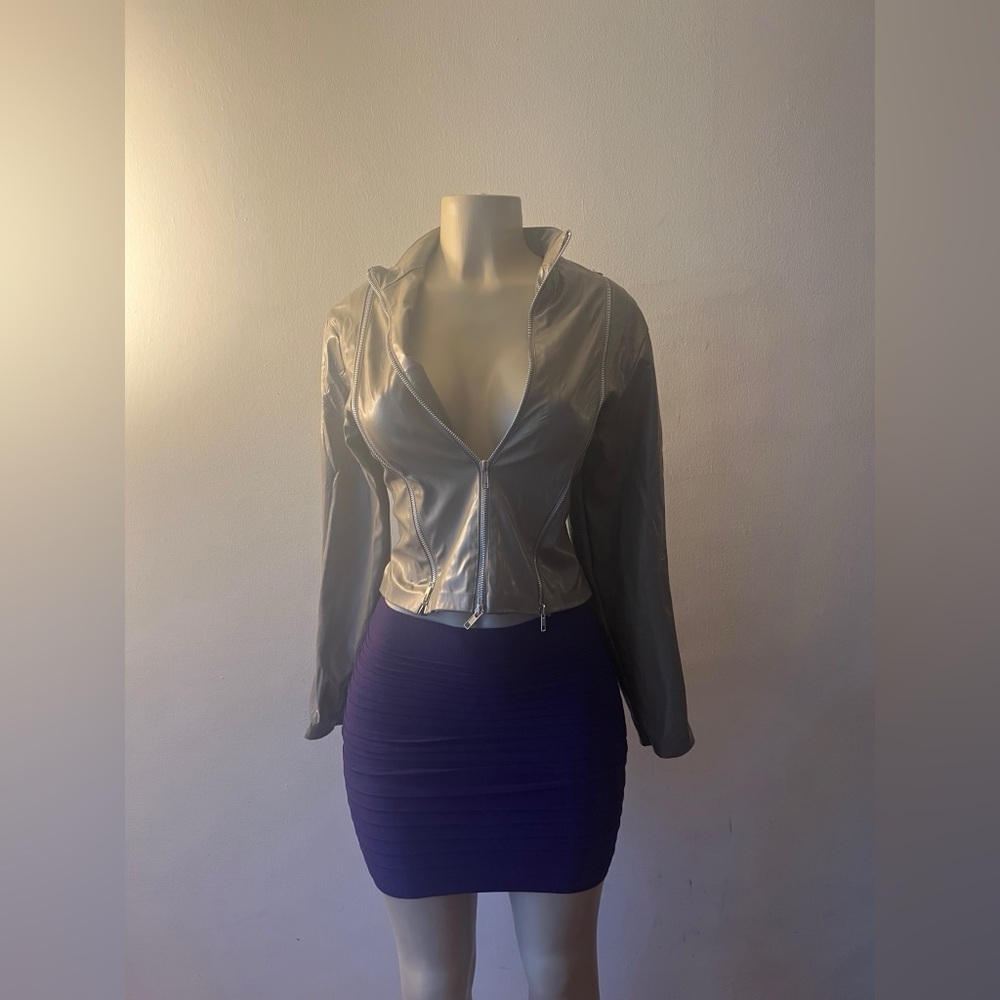 Olive Green Leather Jacket